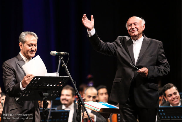 اجرای کنسرت ارکستر موسیقی ملی ایران