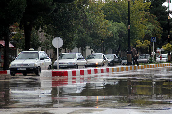 آبگرفتگی در شهر بجنورد