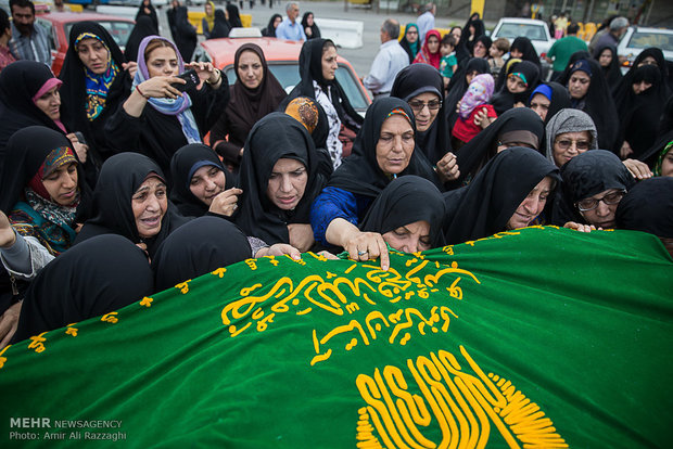 حضور کاروان زیر سایه خورشید در مازندران