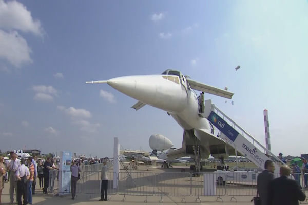 فیلم/ نمایش نخستین هواپیمای مسافری مافوق صوت روسی
