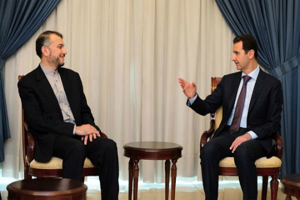 بشار اسد از نقش فعالانه ایران در حمایت از سوریه قدردانی کرد