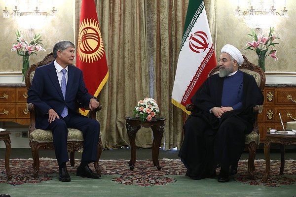 تاکید ایران و قرقیزستان بر حل مناقشات منطقه‌ای بدون دخالت خارجی