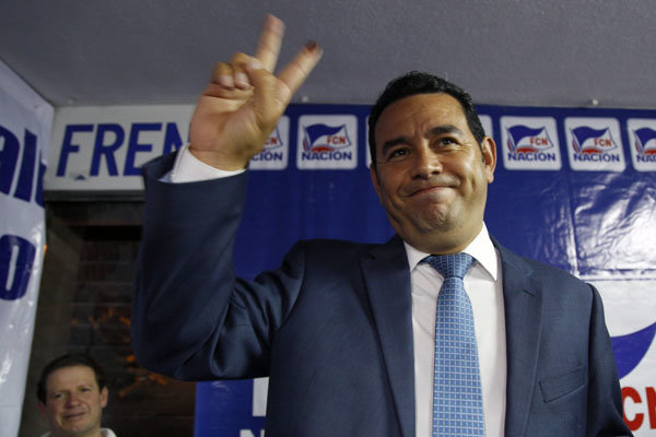 پیشتازی یک کمدین در انتخابات ریاست جمهوری گواتمالا