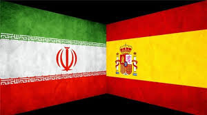 پرچم ایران و اسپانیا
