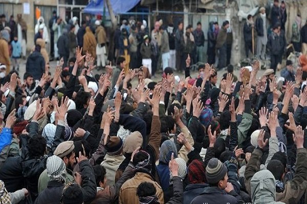 تظاهرات فرماندهان جهادی افغانستان علیه پاکستان و آمریکا