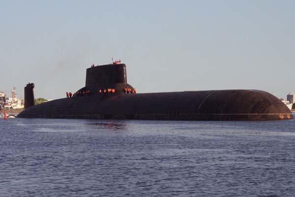اعزام بزرگترین زیر دریایی هسته ای روسیه به آبهای سوریه