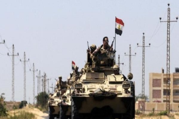 ۵۵ فرد مسلح در حمله ارتش مصر به سینا کشته شدند