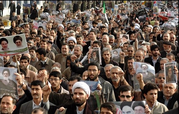 راهپیمایی مردم تهران در محکومیت تعرض به مسجد الاقصی