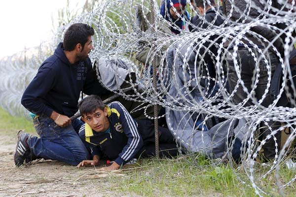 اتمام سیم خاردار کشی در مرز کرواسی توسط مجارستان
