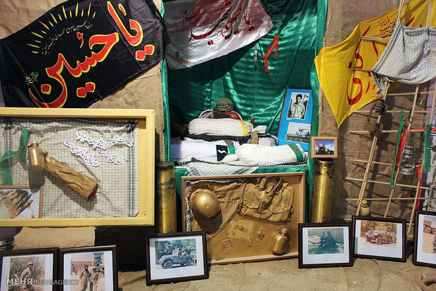 افتتاح نمایشگاه دفاع مقدس در تبریز