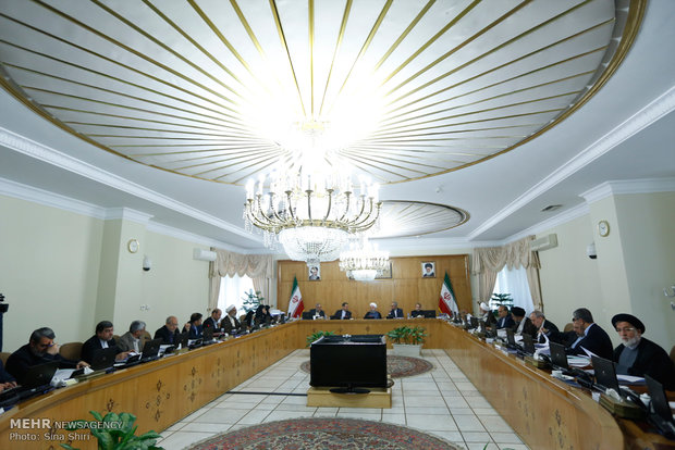 هیات دولت به ریاست رئیس جمهور تشکیل جلسه داد