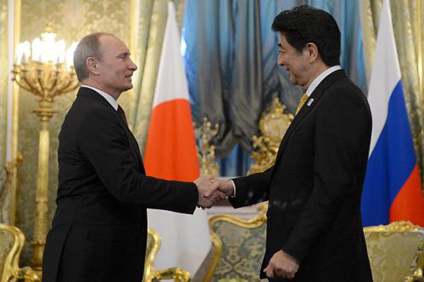 رهبران روسیه و ژاپن در حاشیه مجمع عمومی سازمان ملل دیدار می کنند