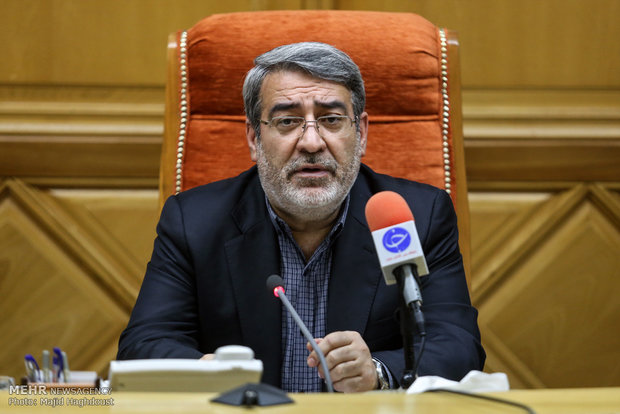 عبدالرضا رحمانی فضلی، وزیر کشور