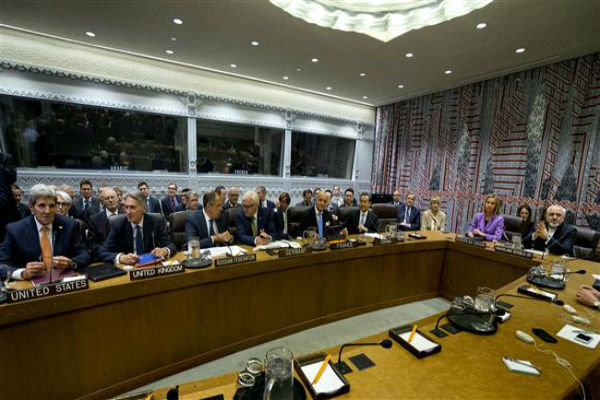 دیدار وزیران خارجه ایران و ۱+۵ در حاشیه مجمع عمومی سازمان ملل