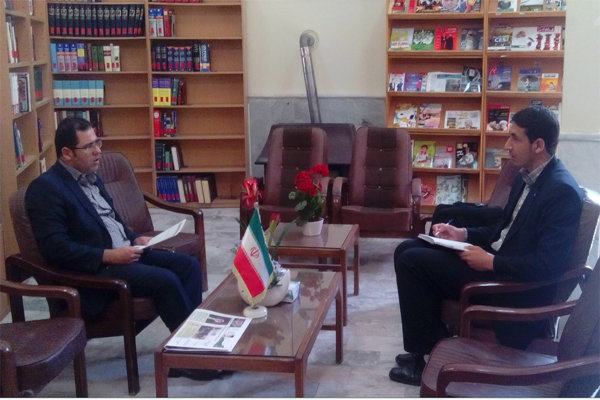 کیاوش بهمن پور رئیس کتابخانه های عمومی شهرستان اسکو 