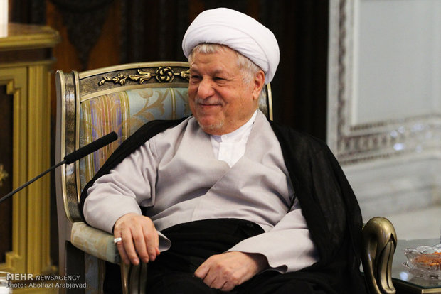 دیدار آیت الله هاشمی رفسنجانی با قائم مقام دبیر کل سازمان ملل متحد