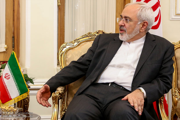 دیدار یان الیاسون قائم مقام دبیر کل سازمان ملل متحد با محمدجواد ظریف وزیر امور خارجه ایران