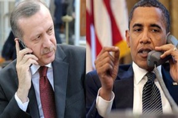 تحولات سوریه محور گفت و گوی تلفنی روسای جمهور آمریکا و ترکیه