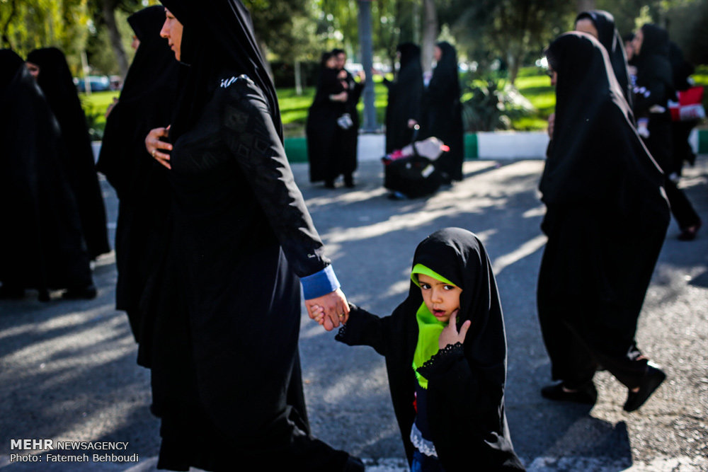 عکس های همایش شیرخوارگان حسینی
