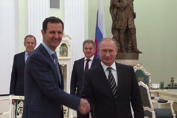 بشار اسد و پوتین