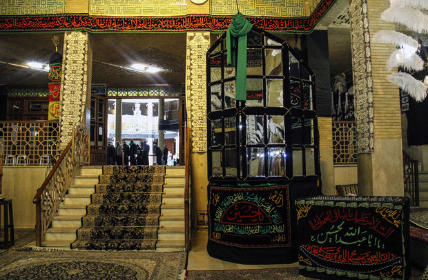 تهرانی‌ها هم مراسم نخل‌گردانی دارند/ موزه‌ای در قلب یک حسینیه