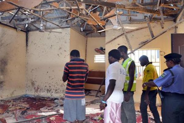 انفجار در دو مسجد در نیجریه دست کم ۵۵ کشته بر جا گذاشت