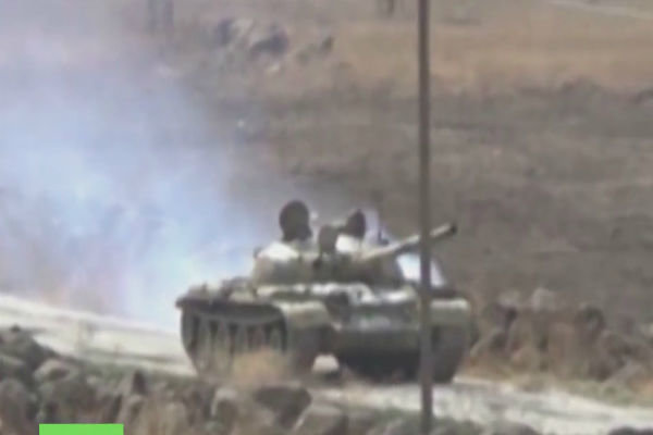 فیلم/ کنترل ارتش سوریه بر روستای «تل حدیه»