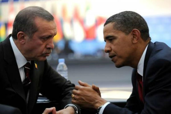 آشتی کنان اوباما-اردوغان در کاخ سفید افندی