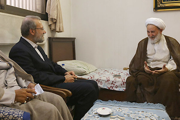 لاریجانی با رئیس مجلس خبرگان رهبری دیدار کرد