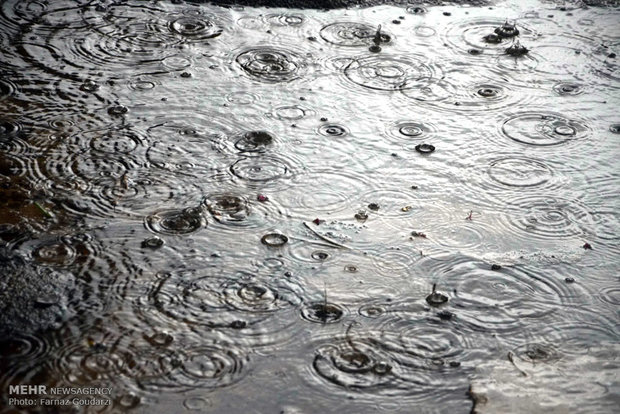 بارش شدید باران در خرم آباد