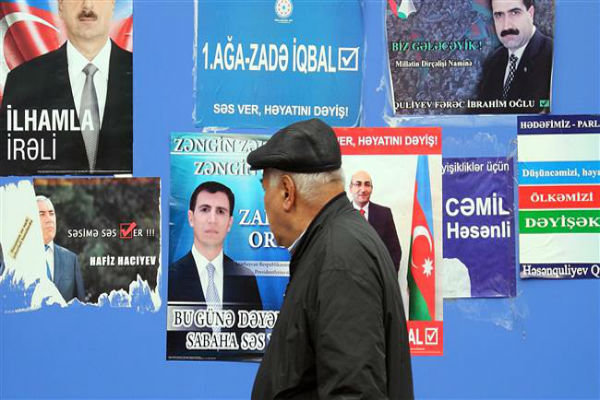 برگزاری انتخابات پارلمانی در آذربایجان