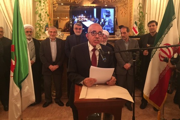 برگزاری مراسم شصت و یکمین سالگرد پیروزی انقلاب الجزایر در تهران