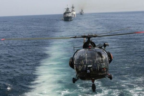آغاز رزمایش نیروی دریایی پاکستان در آبهای اقیانوس هند