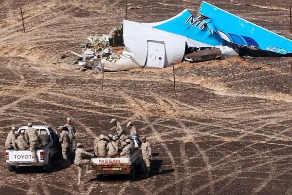 فیلم/ آنچه عامل سقوط هواپیمای روسی در مصر بوده است