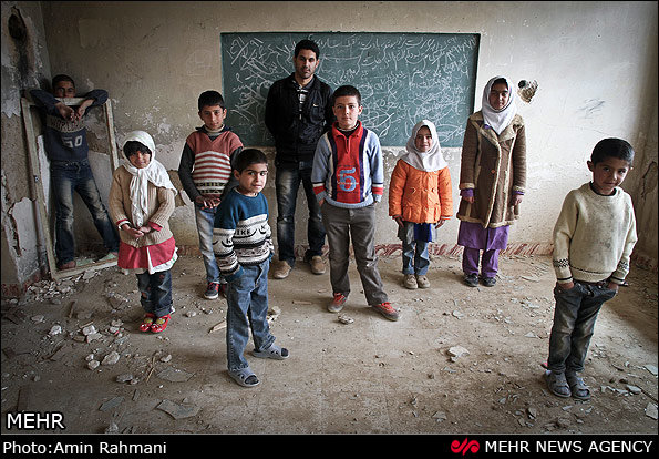 مدارس مخروبه قزوین