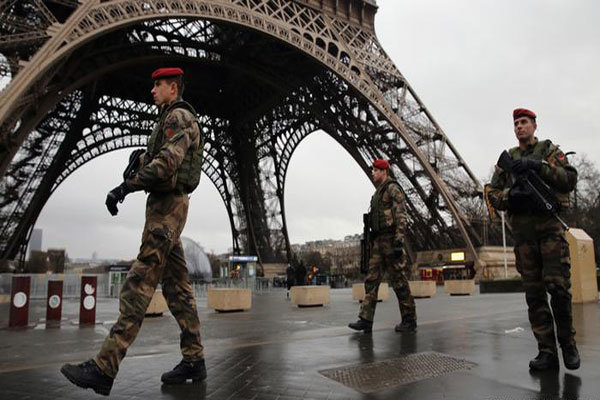 تشدید تدابیر امنیتی برای اجلاس پاریس
