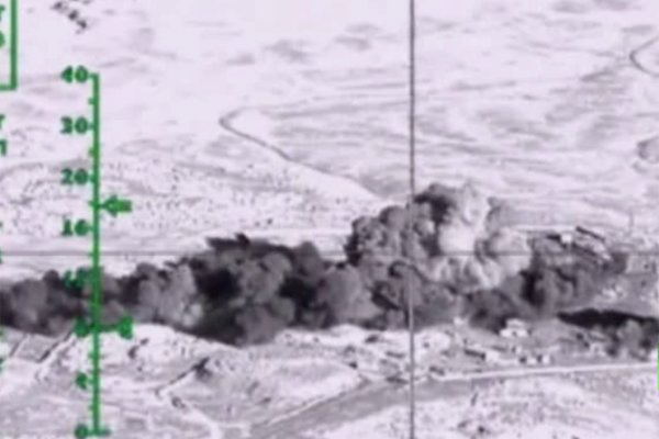 فیلم/ عملیات بمب افکن های استراتژیک روسی در سوریه