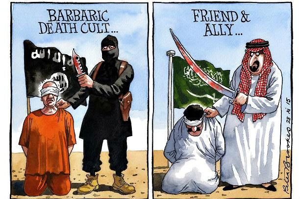 تشبیه اقدامات عربستان با داعش از سوی روزنامه تایمز