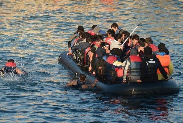 مرگ ۱۸۵ کودک آواره در دریای اژه در سال ۲۰۱۵