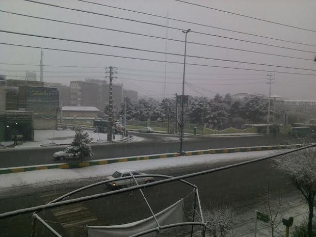 برف استان تهران