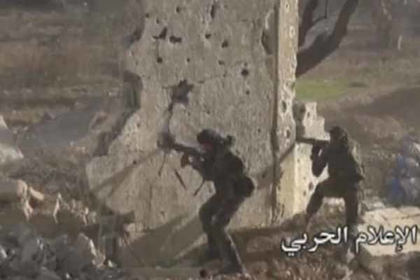 فیلم/گسترش دامنه عملیات ارتش سوریه در حومه دمشق