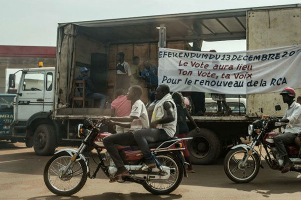 جمهوری آفریقای مرکزی همه پرسی تغییر قانون اساسی برگزار می کند