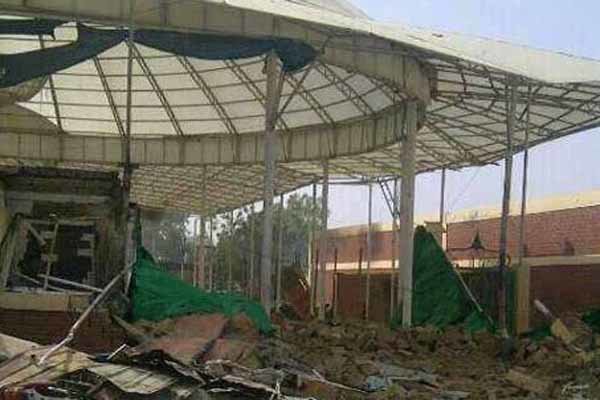 تخریب حسینیه بقیة الله در زاریا نیجریه توسط ارتش
