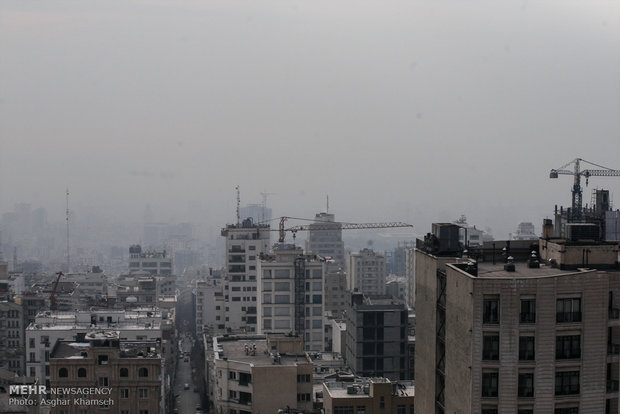 وضعیت قرمز آلودگی هوای تهران