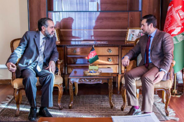 دیدار معاون اداری مالی وزارت خارجه افغانستان با سفیر پاکستان