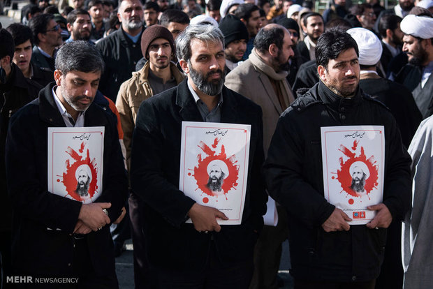 تظاهرات سراسری در محکومیت اعدام شیخ نمر برگزار می‌شود