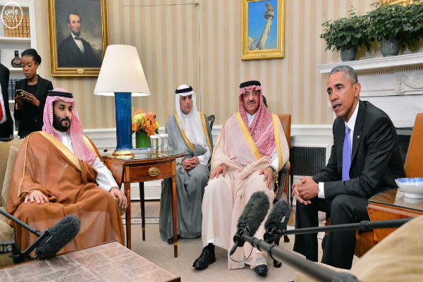 اوباما و ولیعهد عربستان