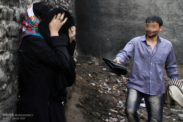 جمع آوری معتادان متجاهر در مشهد
