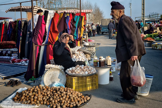 جمعه بازار محلی جویبار استان مازندران
