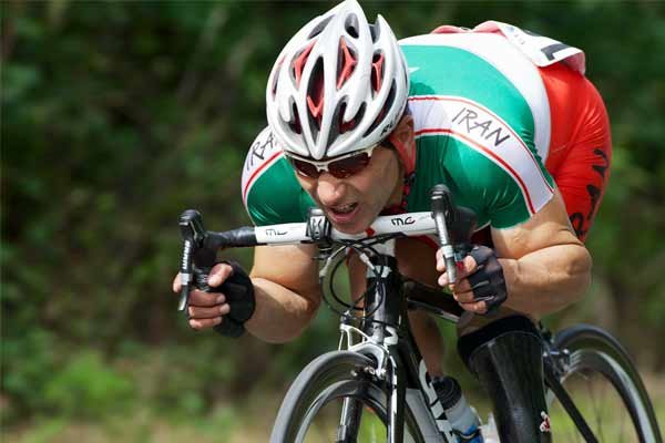 گلبارنژاد نماینده ایران در مسابقات دوچرخه سواری پارالمپیک ریو شد